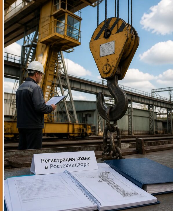 Регистрация крана в Ростехнадзоре в Ялте от 15324 р. | Авеста ОТиПБ
